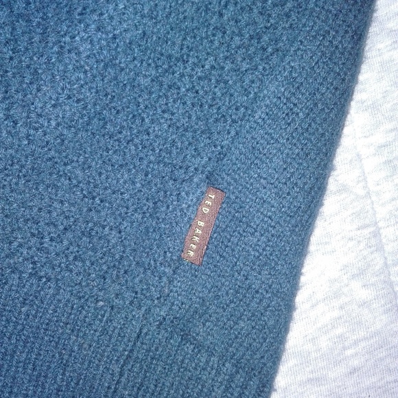 Jarrow Fine Cable Knit Sweater Ted Baker Cashmere sweater - Picture 9 of 9